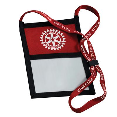 Vintage Red Cross Nurse #7 Badge Reel & Lanyard Badge Holder